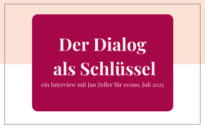 Der Dialog als Schlüssel