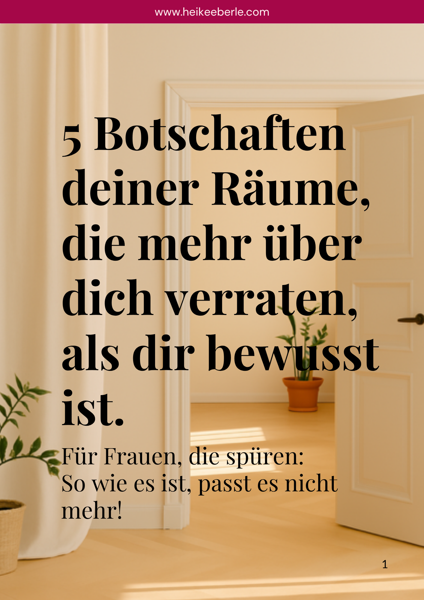 Startseite Kostenfreies Raum-Workbook