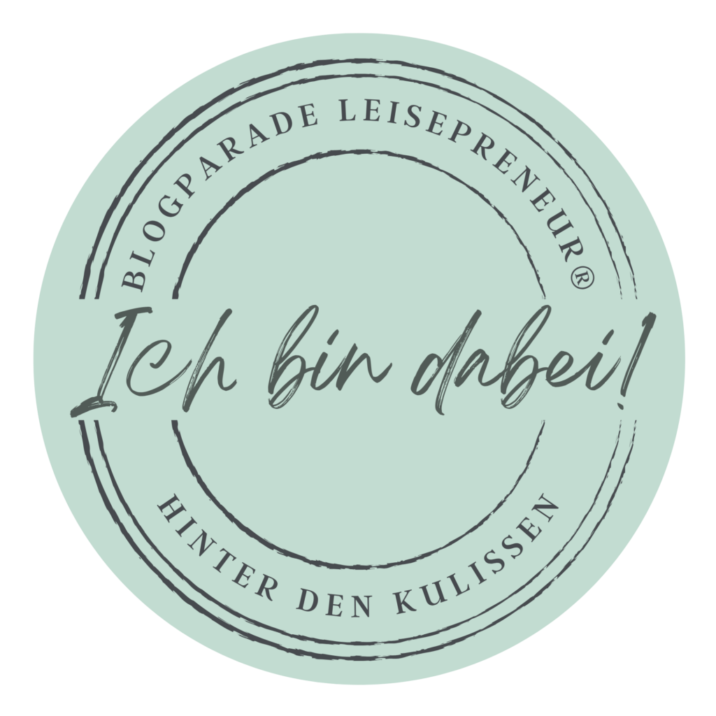 Blogparade: Hinter den Kulissen, ich bin dabei