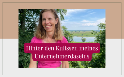 Blogparade: Hinter den Kulissen